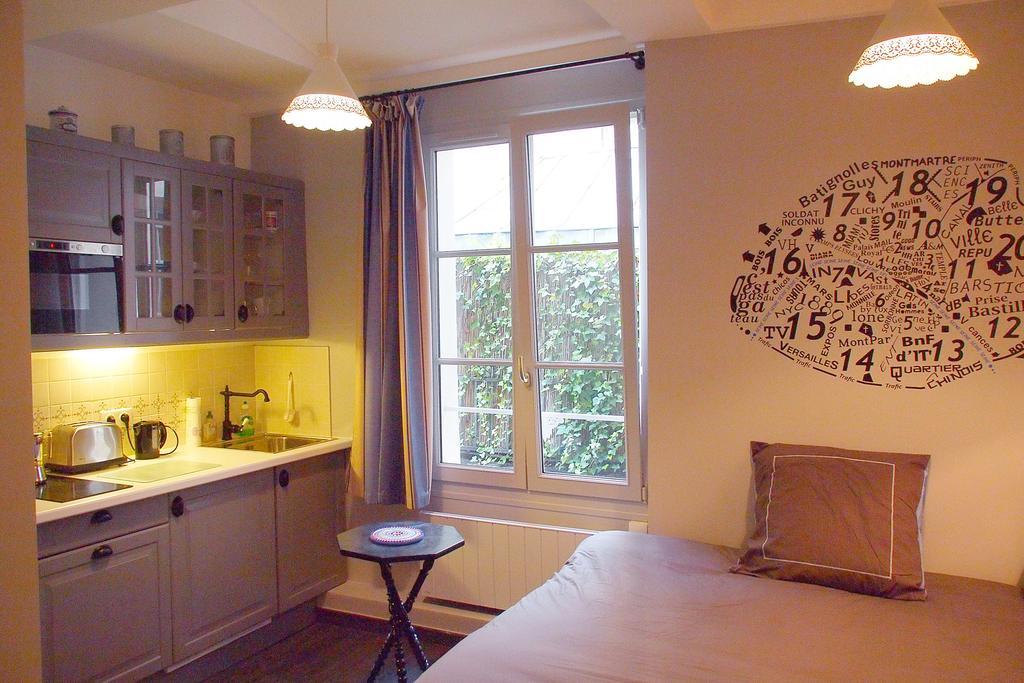 Petit Paris - Oasis In Marais Lägenhet Exteriör bild